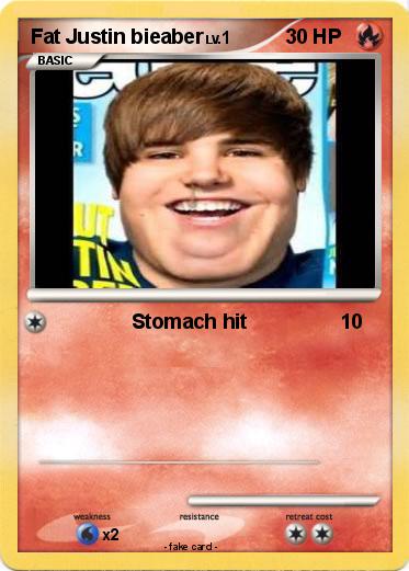 Pokemon Fat Justin bieaber