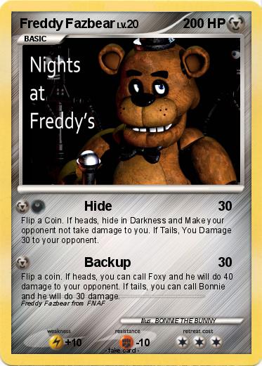 Pokemon Freddy Fazbear