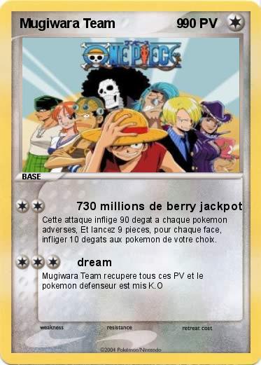 Pokemon Mugiwara Team                 9