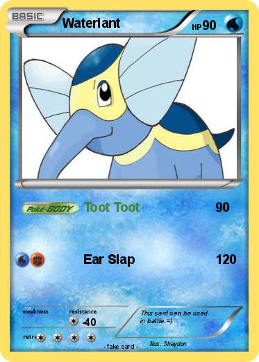 Pokemon Waterlant