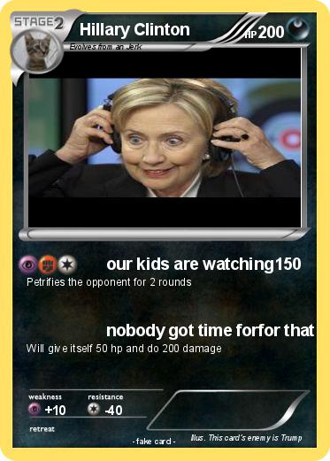 Pokemon Hillary Clinton