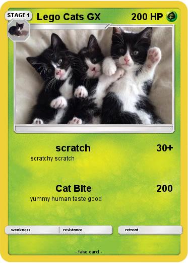 Pokemon Lego Cats GX