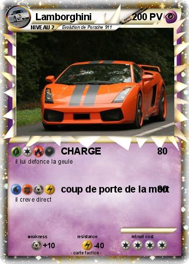 Pokemon Lamborghini