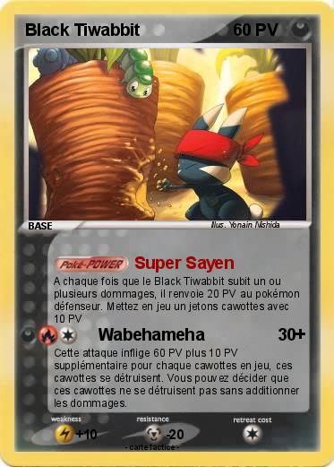 Pokemon Black Tiwabbit