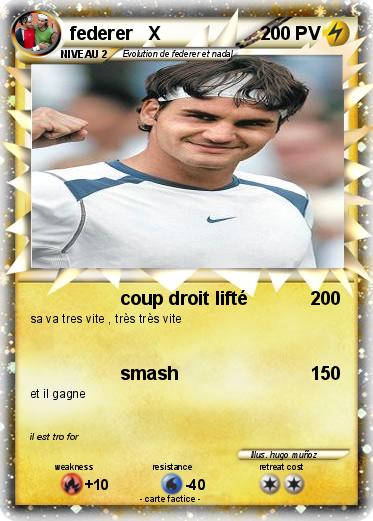 Pokemon federer   X
