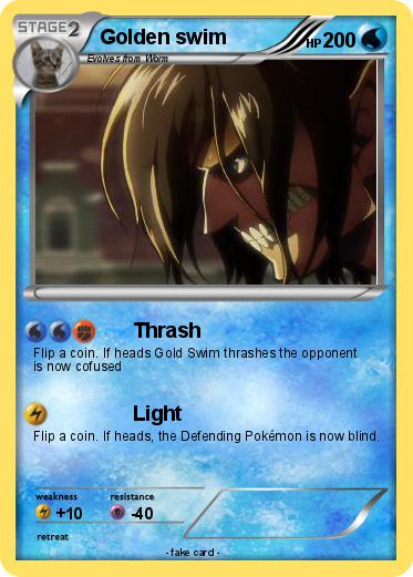 Pokemon Golden swim