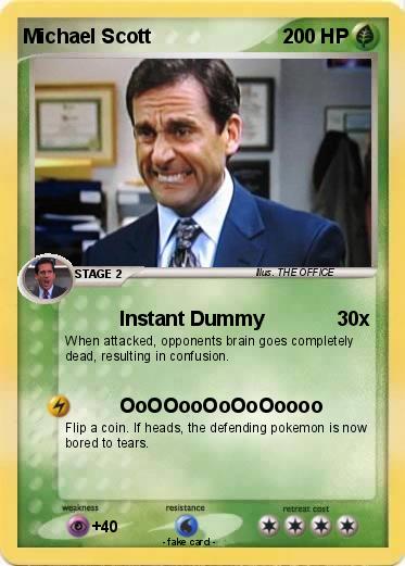 Pokemon Michael Scott