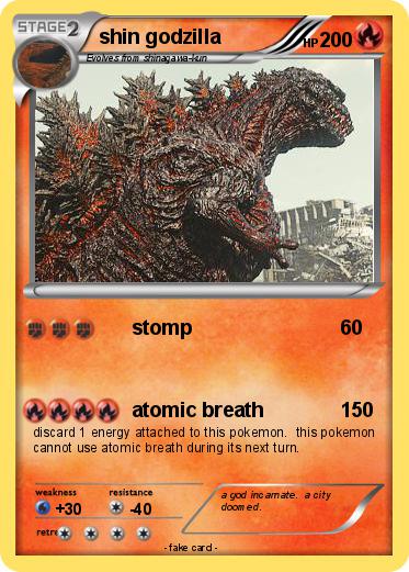 Pokemon shin godzilla