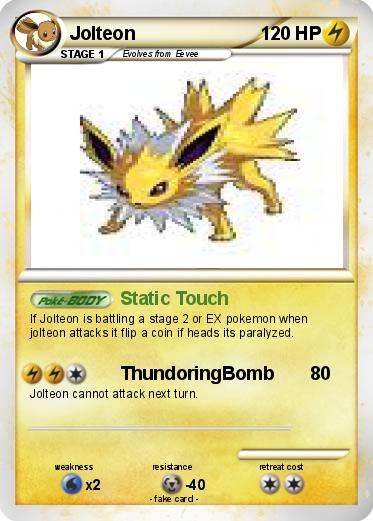 Pokemon Jolteon