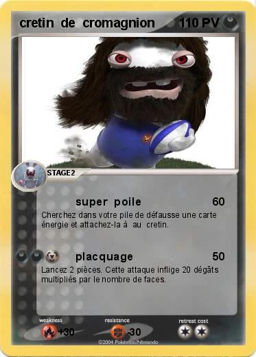 Pokemon cretin  de  cromagnion