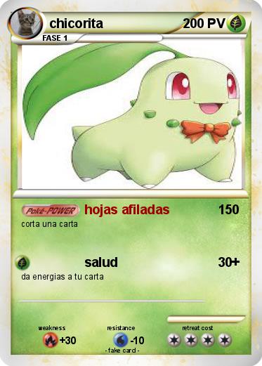 Pokemon chicorita