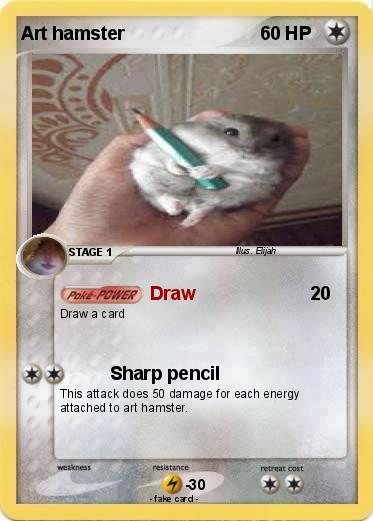 Pokemon Art hamster