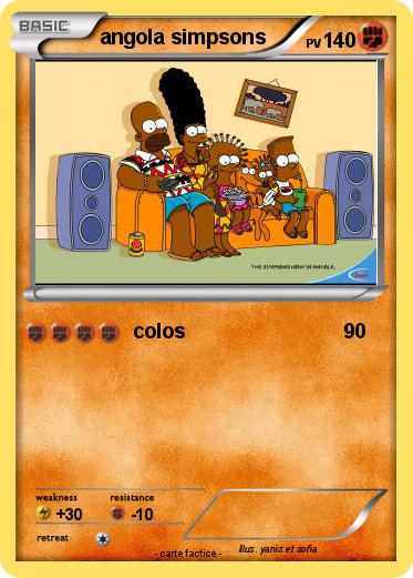 Pokemon angola simpsons