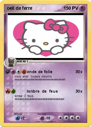 Pokemon oeil de ferre