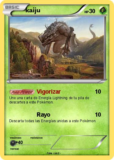 Pokemon kaiju