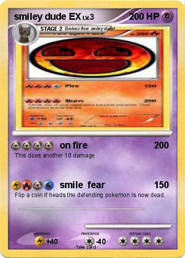 Pokemon smiley dude EX