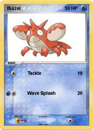 Pokemon Buizel