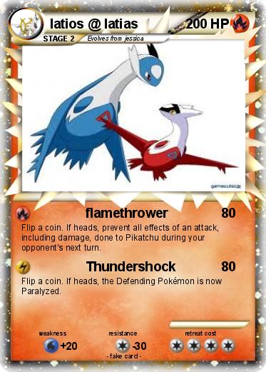 Pokemon latios @ latias