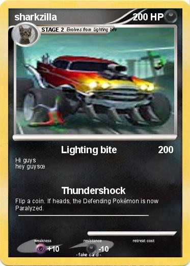 Pokemon sharkzilla