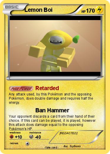 Pokemon Lemon Boi