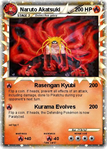 Pokemon Naruto Akatsuki
