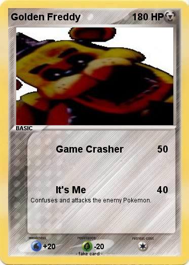 Pokemon Golden Freddy