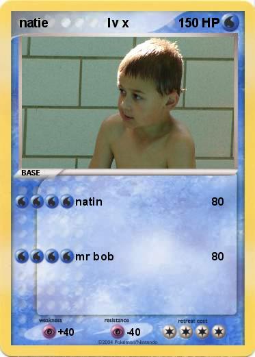 Pokemon natie                 lv x