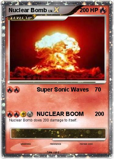 Pokemon Nuclear Bomb