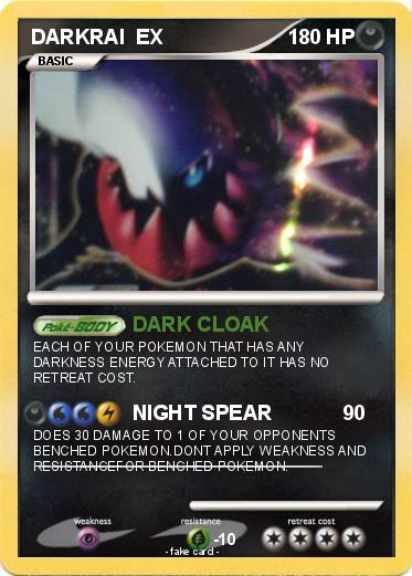 Pokemon DARKRAI  EX