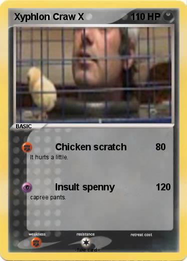 Pokemon Xyphlon Craw X