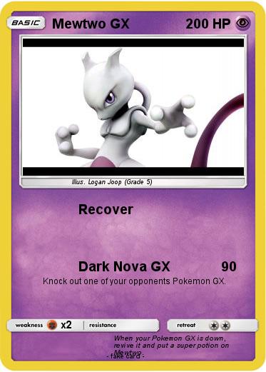 Pokemon Mewtwo GX
