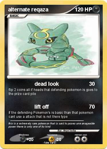 Pokemon alternate reqaza