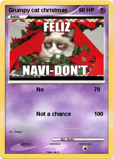 Pokemon Grumpy cat christmas
