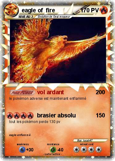 Pokemon eagle of  fire