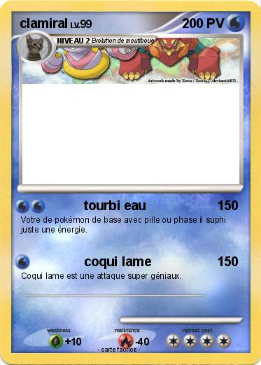 Pokemon clamiral