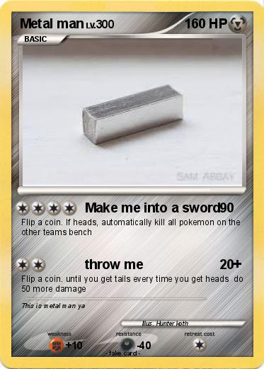 Pokemon Metal man