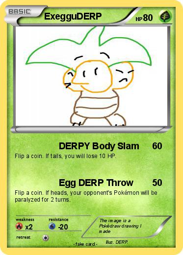Pokemon ExegguDERP