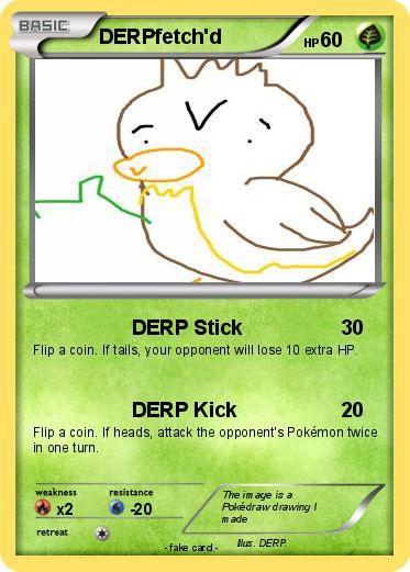 Pokemon DERPfetch'd