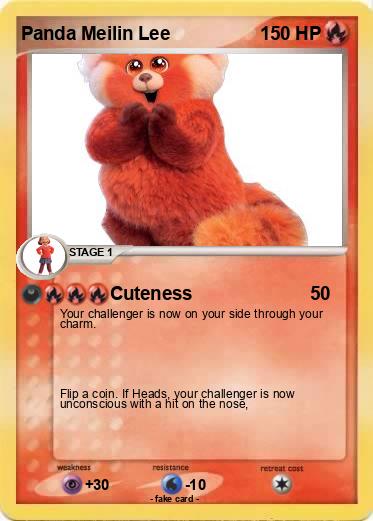 Pokemon Panda Meilin Lee