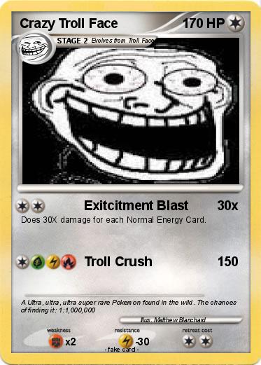 Pokemon Crazy Troll Face
