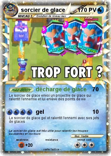 Pokemon sorcier de glace