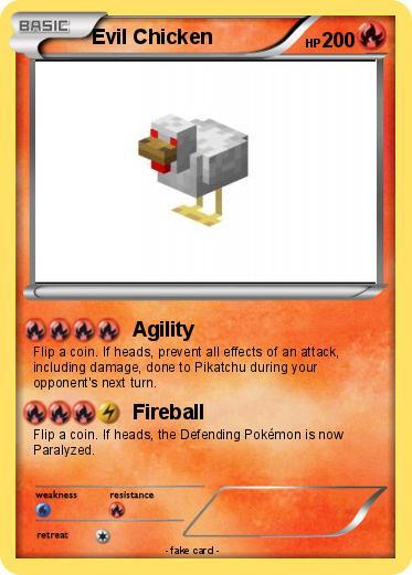 Pokemon Evil Chicken