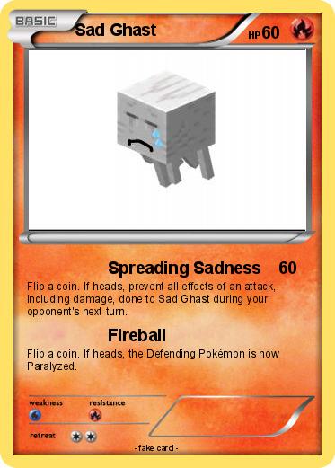 Pokemon Sad Ghast