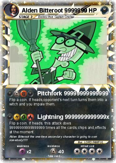 Pokemon Alden Bitteroot 9999999