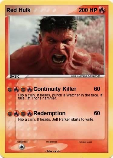 Pokemon Red Hulk