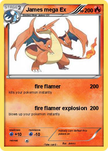 Pokemon James mega Ex