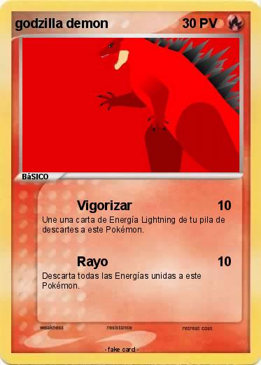 Pokemon godzilla demon