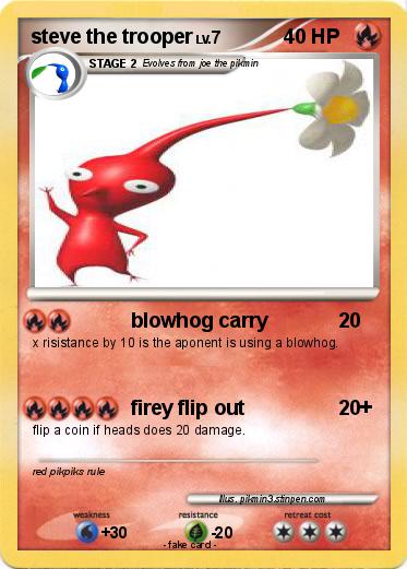 Pokemon steve the trooper