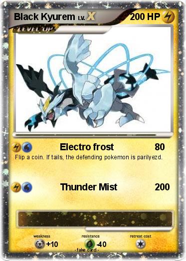 Pokemon Black Kyurem