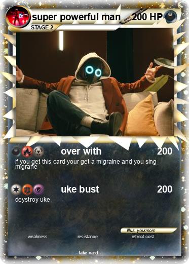 Pokemon super powerful man